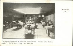 The Perfection Cafe Riverside, CA Postcard Postcard Postcard