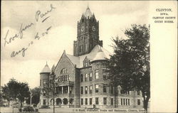 Clinton County Court House Postcard