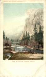 El Capitan, Yosemite Valley Postcard