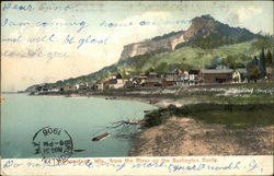 From the River on the Burlington Route Postcard