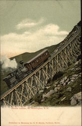 Jacob's Ladder Mount Washington, NH Postcard Postcard Postcard