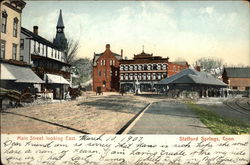 Main Street, Looking East Postcard