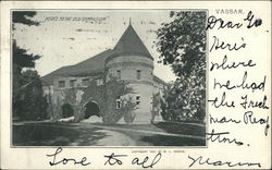 "Here's to the Old Gymnasium" Vassar Poughkeepsie, NY Postcard Postcard Postcard