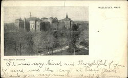 Wellesley College Postcard