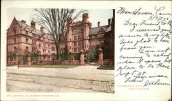 Yale College - Vanderbilt Hall Postcard