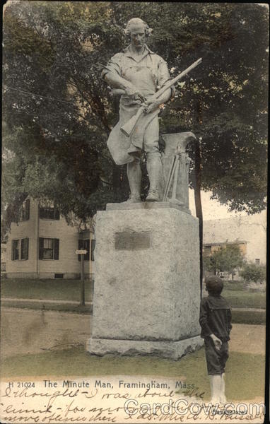 The Minute Man Framingham Massachusetts