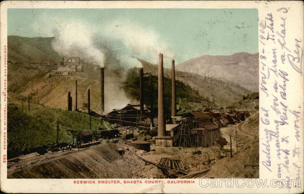 Keswick Smelter, Shasta County California