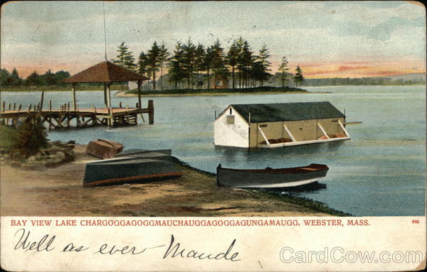 Bay View Lake, Chargoggagoggmauchauggagoggagungamaugg Webster Massachusetts