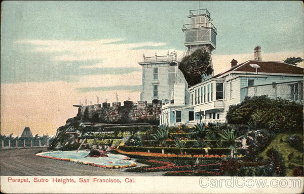 Parapet, Sutro Heights San Francisco California