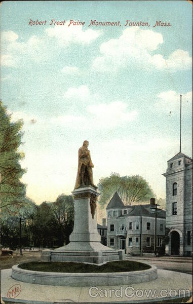 Robert Treat Paine Monument Taunton Massachusetts