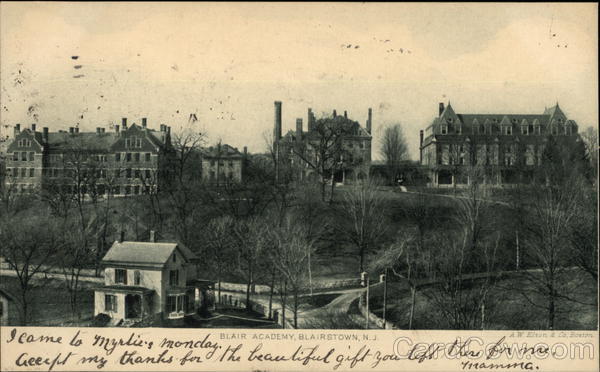 Blair Academy Blairstown New Jersey