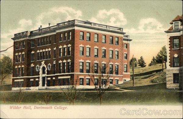 Dartmouth College - Wilder Hall Hanover New Hampshire