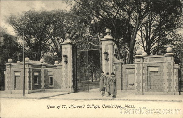 Harvard College Cambridge Massachusetts