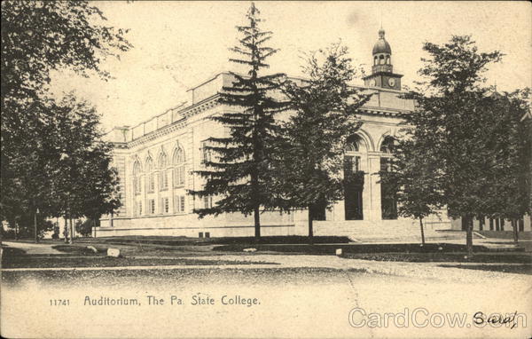 The Auditorium, Pennsylvania State College