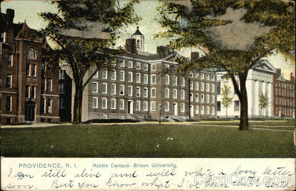 Brown University - Middle Campus Providence Rhode Island