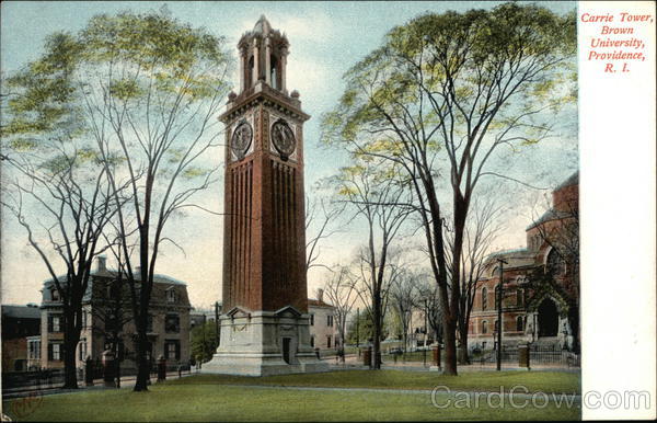 Carrie Tower, Brown University Providence Rhode Island