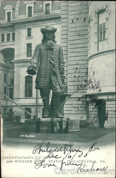 William Penn Statue Philadelphia Pennsylvania