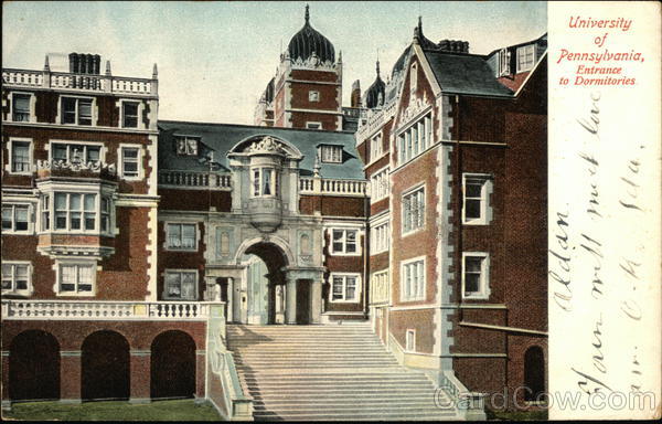 University of Pennsylvania - Entrance to Dormitories Philadelphia