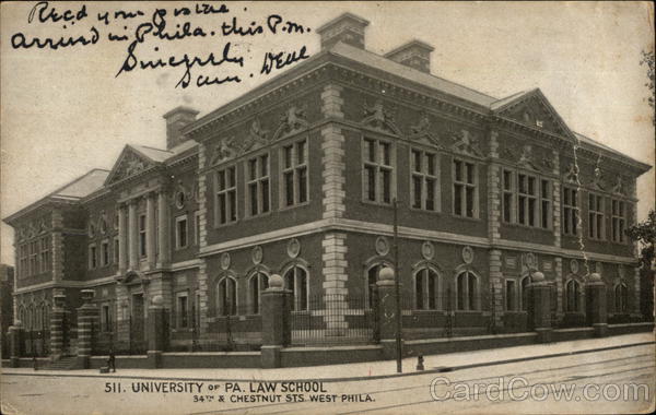 University of Pennsylvania - Law School Philadelphia