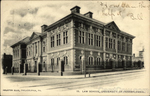 Law School, University of Pennsylvania Philadelphia