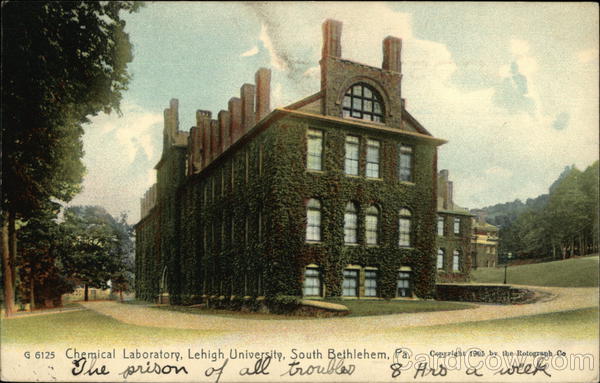 Lehigh University - Chemical Laboratory Bethlehem Pennsylvania