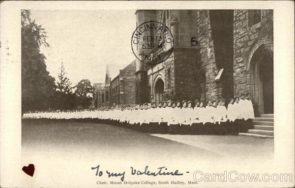 Choir, Mount Holyoke College South Hadley Massachusetts