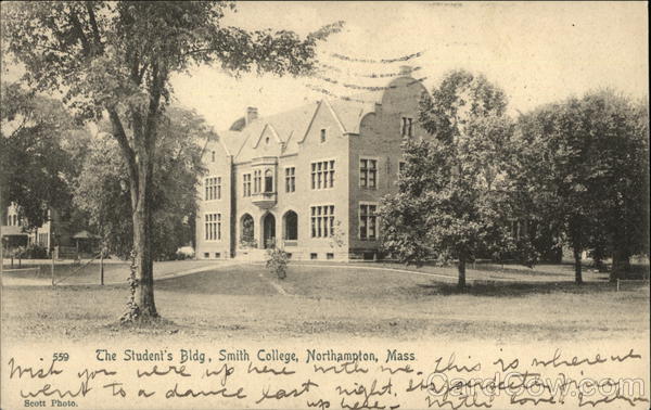 The Student's Building at Smith College Northampton Massachusetts