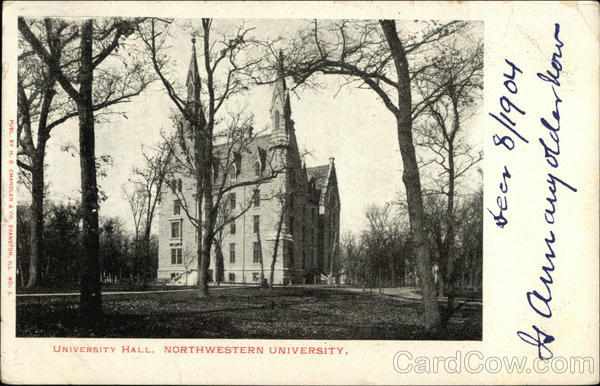 University Hall, Northwestern University Evanston Illinois