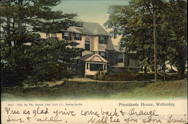 Presidents House Wellesley Massachusetts
