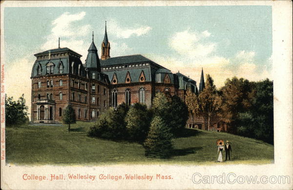 College Hall at Wellesley College Massachusetts