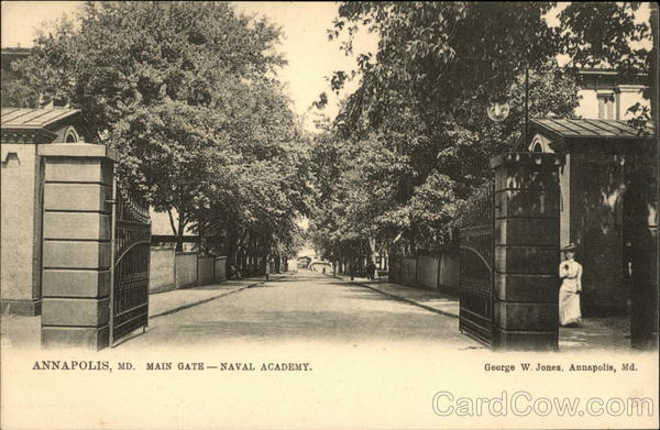 Main Gate - Naval Academy Annapolis Maryland