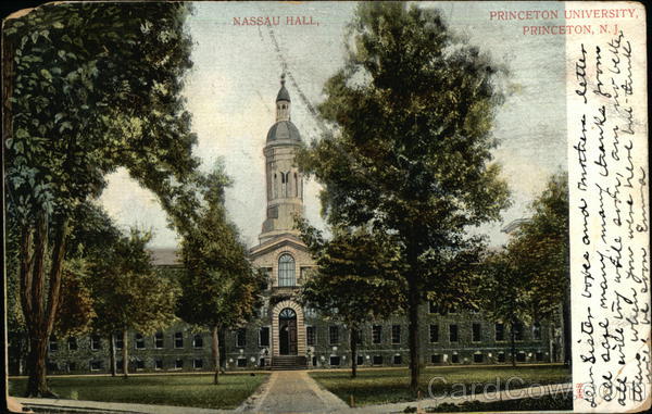 Nassau Hall at Princeton University New Jersey