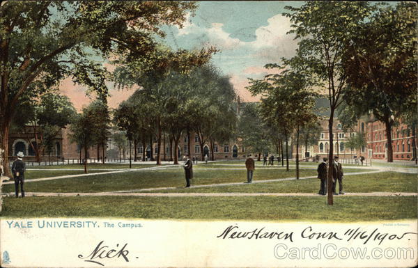 Yale University, The Campus New Haven Connecticut