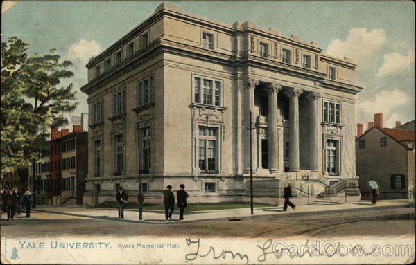 Yale University - Byers Memorial Hall New Haven Connecticut