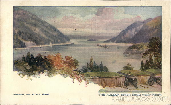 The Hudson River from West Point New York