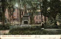 Hannah Duston's Monument Postcard