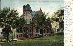 College of Law at University of Wisconsin Madison, WI Postcard Postcard Postcard