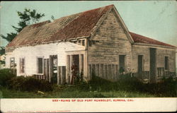 Ruins of Old Fort Humboldt Eureka, CA Postcard Postcard Postcard