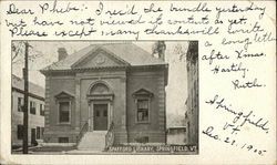 Spafford Library Postcard