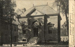 Spafford Library Postcard