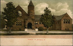 Museum St. Johnsbury, VT Postcard Postcard Postcard