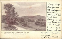 Scenic View at Killington Peak Rutland, VT Postcard Postcard Postcard