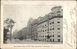 Merchants Row from "The Bardwell" Rutland, VT Postcard Postcard Postcard