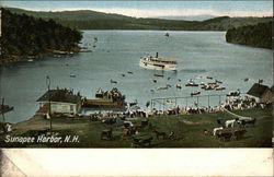 Sunapee Harbor New Hampshire Postcard Postcard Postcard