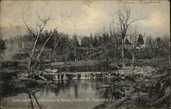 Scene Near Mt. St. Joseph College for Women, Chestnut Hill Philadelphia, PA Postcard Postcard Postcard