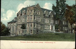 Wilson College - Thompson Music Hall Postcard