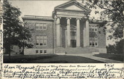 Library of West Chester State Normal School Pennsylvania Postcard Postcard Postcard