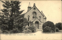 Pearl Hall, Crozer Theological Seminary Chester, PA Postcard Postcard Postcard