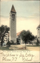 Library at Cornell University Ithaca, NY Postcard Postcard Postcard