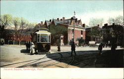 Harvard Square Postcard